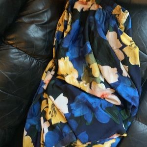 Floral maxi skirt